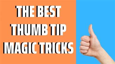 The Thumb Tip: The Must-Have Gimmick for Every Magician